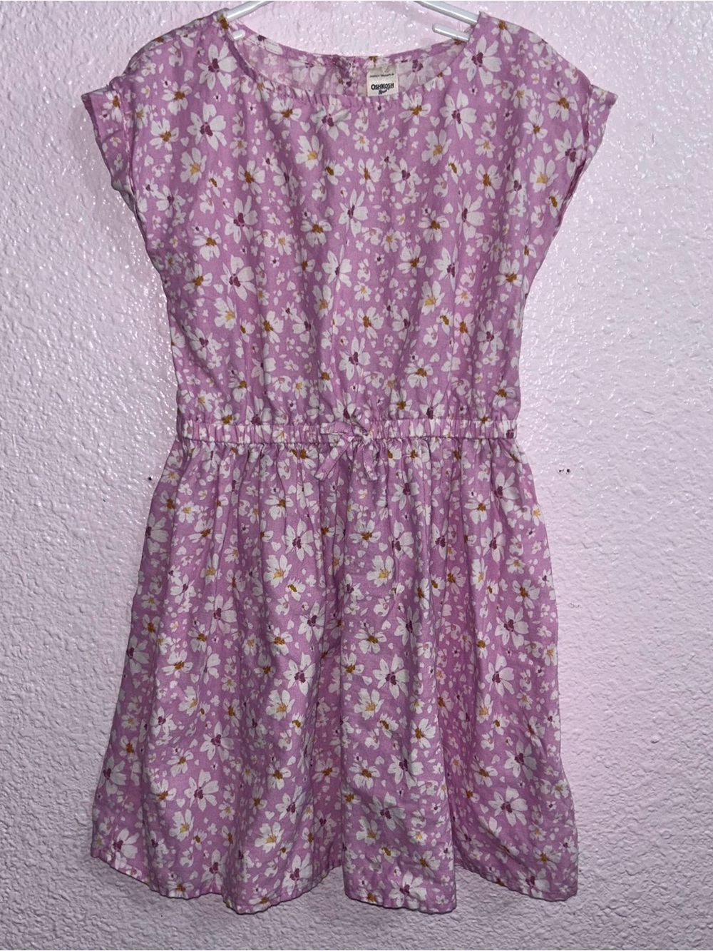 OshKosh B'gosh Lavender Floral Casual Dress